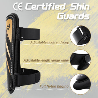 GUARDIAN SHIN GUARDS GOLD - WVVOU®